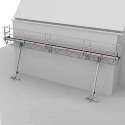 Altrex Modulare Dreiecksbühne Euro 3-5 mit Handwinde von Altrex