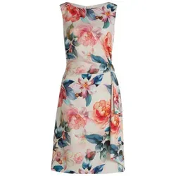 Vera Mont Wickel-Cocktailkleid in Orange, Größe 46 in pink von Vera Mont