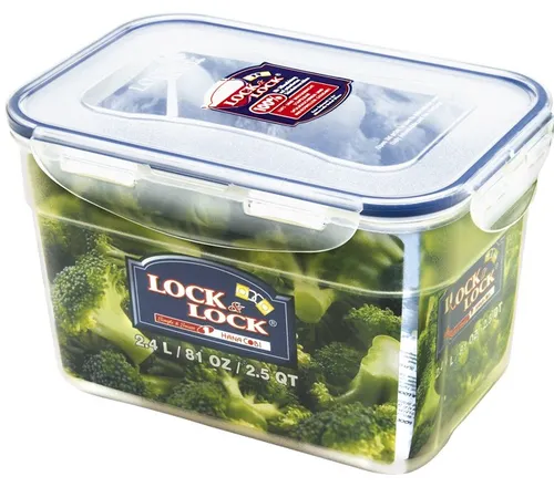 LocknLock Classic HPL323 Frischhaltedose 2,4L - Luft- und wasserdicht, ideal für die nachhaltige Aufbewahrung von Lebensmitteln und mehr