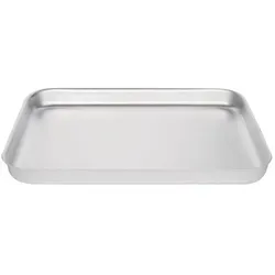 Vogue Backblech Aluminium 42x30,5x4cm - Küchenhelfer für Profis - Hochwertige Aluminium-Backform mit 40 mm Lippenhöhe für optimale Backergebnisse und gleichmäßige Wärmeverteilung ohne heiße Stellen.