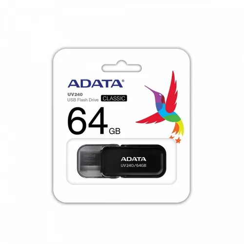 UV240 64GB USB2.0 Black ADATA 4713218465405
