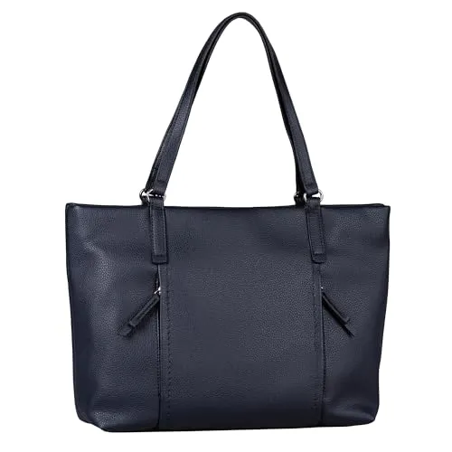 TOM TAILOR Beca Damen Shopper Umhängetasche - Großes Design mit Reißverschluss und praktischen Fächern, ideal für den täglichen Einkauf und stilvolle Outfits