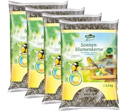 Dehner Natura Premium Sonnenblumenkerne 10 kg für Wildvögel von DEHN