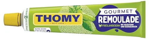 THOMY Gourmet Remoulade, leckere Sauce aus Kräuter-Mayonnaise, ideal zu Fisch, 200ml Tube, 1er Pack (1 x 200ml)