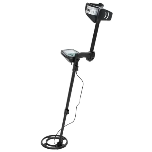 vidaXL Metalldetektor - Metallsuchgerät mit 24 cm Suchtiefe, präzise Metallsuche und wasserdichte Suchspule für vielseitige Anwendungen