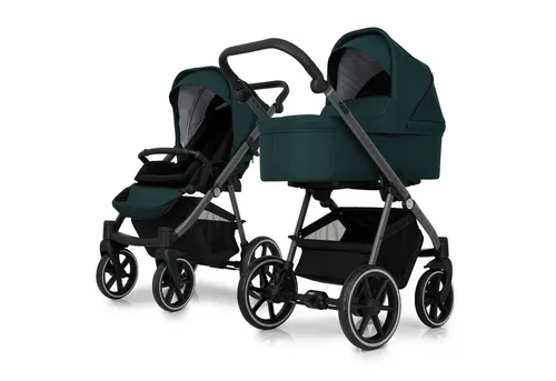 my junior® NOAX² 2-in-1-Kinderwagen in grün von my junior