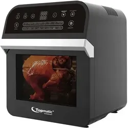 Topmatic Heißluft-Fritteuse 12L DAF-1600.12LB Schwarz