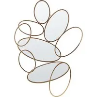 Wandspiegel DECIZE 113 cm x 77 cm in Gold in gold von Beliani