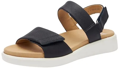 ara Damen Madeira Sandale, Blau,38 EU Weit