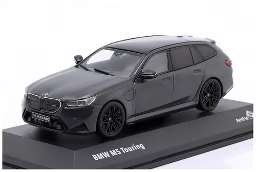Solido BMW M5 Touring 2024 Modellauto 1:43 grau - Detailgetreues Sammlermodell im Maßstab 1:43, ideal für Modellauto-Enthusiasten und Sammler ab 14 Jahren. Hochwertige Verarbeitung und originalgetreue Farben.