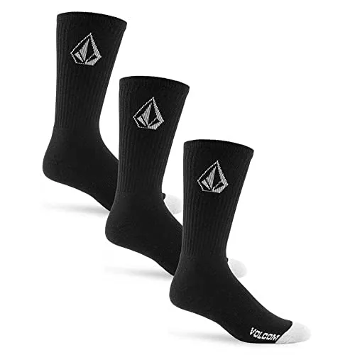 Volcom - Full Stone Sock 3Pk - Socken Männer - Schwarz - OSFA