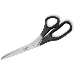 DAHLE Papierscheren Super-Schere 21cm schwarz - Bastelscheren mit präzisionsgeschliffenen, nachschleifbaren Schneidblättern aus rostfreiem Edelstahl – ideal für präzise Schnitte und langlebige Nutzung.