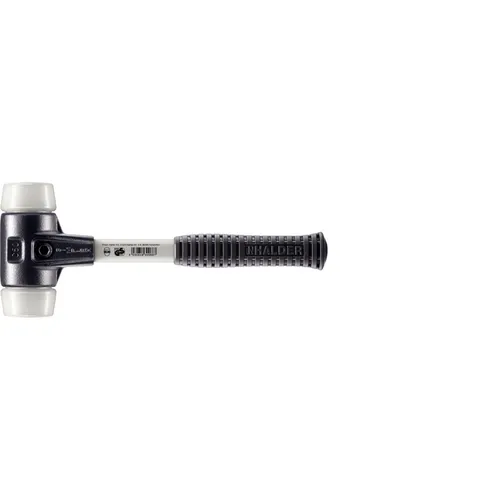 HALDER SIMPLEX-Schonhammer 3707.050 - Geräuscharm und langlebig - Hämmer für Garten- und Landschaftsbau, mit widerstandsfähigem Superplastik-Einsatz und ergonomischem Fiberglasstiel für hohe Schlagkraft und lange Lebensdauer.