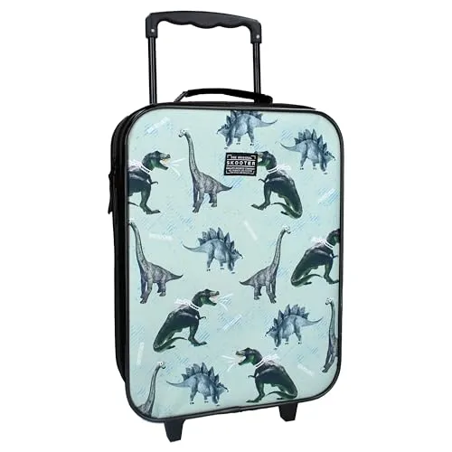 Spielwaren Klee Dino Dinosaurier Trolley Koffer 12 L Jungen Handgepäck Kinder Kinderkoffer Reisekoffer Spielzeug Kindertrolley Innenmaße: 40 x 30 x 10 cm
