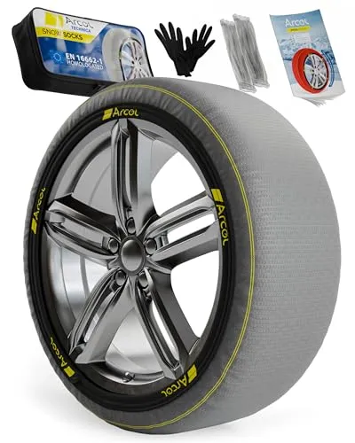 ARCOL Textil Schneeketten Zugelassen EN 16662-1