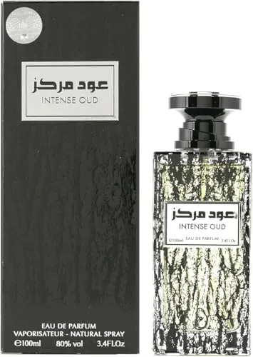 Arabiyat Intense Oud Eau de Parfum, 100ml, 80% Vol, 3.4fl oz For Women and Men (Unisex) Made in UAE
