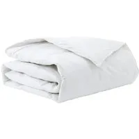 vidaXL Winterdaunendecke 140 x 200 cm - Bettdecken für kalte Tage, mit 30% Entendaune und 70% Federn gefüllt, bietet hervorragende Isolierung und Komfort. Atmungsaktiver Baumwollbezug sorgt für ein angenehmes Schlafklima.