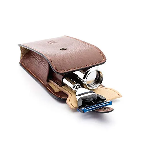 MÜHLE Travel Reiserasierset in braun von MÜHLE