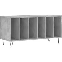 vidaXL Plattenschrank für Schallplatten - TV-Halterungen und Schallplattenaufbewahrung in einem. Der geräumige Plattenschrank aus hochwertigem Holzwerkstoff bietet viel Stauraum und eine stabile Oberfläche für deinen Plattenspieler.
