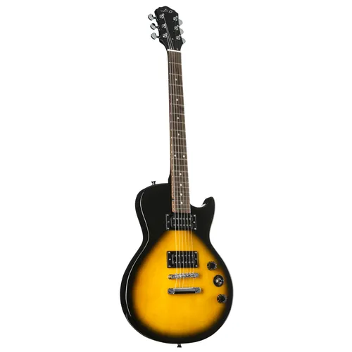 E-Gitarre J & D L80 II Vintage Sunburst – Klassischer Look - Die J & D L80 II ist eine hochwertige E-Gitarre mit Pappelkorpus und zwei Humbuckern. Ideal für Proben und Auftritte. Der klassische Vintage Sunburst Look sorgt für einen echten Hingucker.