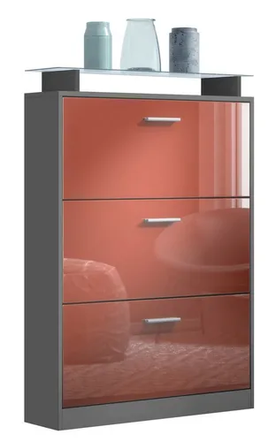 Schuhregale & -schränke Rot von Vladon