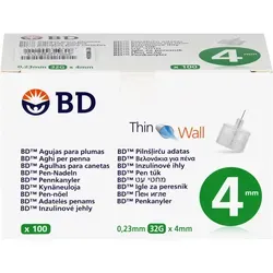 Bd Thin Wall Pen-Nadeln 32 G 0.23 x 4 mm