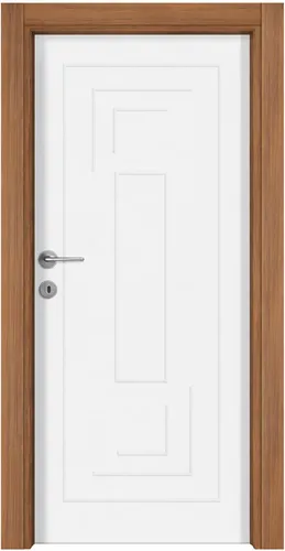 Moderne weiße Holz-Innentür TF1033 – Hochwertige Zimmertür - Hochwertige Zimmertür aus Holz in modernem Design. Maße: 90 x 200 cm, ideal für verschiedene Räume. Lieferung inklusive Anleitung für einfache Montage.
