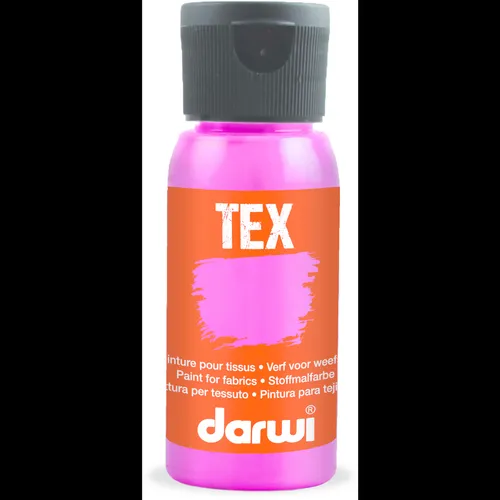 Produktbild Darwi 4x DARWI Stoffmalfarbe, Flasche 50ml, Rosa - Rosa DA0100050475C