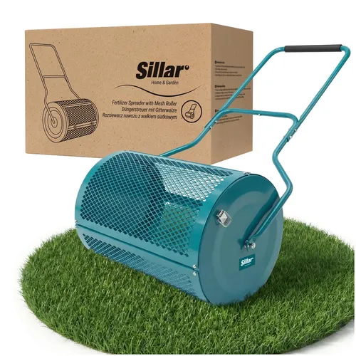 Gartenstreuer 75L mit Gitterwalze