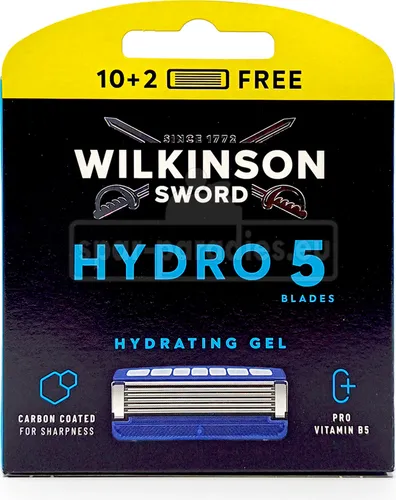 Wilkinson Hydro 5 Hydrating Gel Rasierklingen, 12er Pack