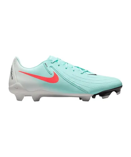 Nike Unisex Phantom GX 2 Academy Sneaker – Mint Atomic Red Off Noir, 38 EU - Hochwertige Nike Fußballschuhe für optimale Performance. Modernes Design kombiniert mit innovativer Technologie für Stabilität und präzise Ballkontrolle.