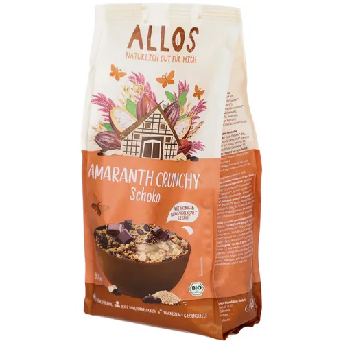 Allos Amaranth Crunchy Schokolade von Allos
