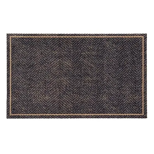Astra Rutschfester Teppich Wohnzimmer - Miabella Fußmatte - Läufer für Flur und Wohnzimmer, rutschfest und pflegeleicht, ideal für stark frequentierte Bereiche. Waschbar bei 30°C für einfache Reinigung.