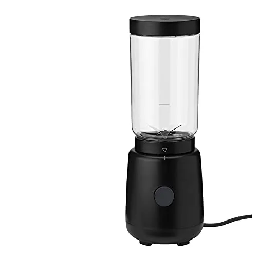 RIG-TIG Smoothie-Blender FOODIE - Persönlicher Frucht- und Gemüse-Shake-Maker - Standmixer für gesunde Smoothies, mit robustem 180-W-Motor und abnehmbarem 0,5 Liter Getränkebehälter, ideal für unterwegs.