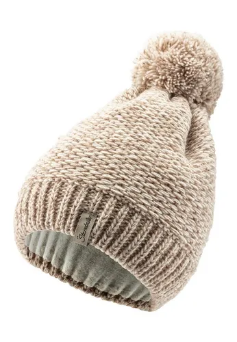 Sterntaler Strickmütze - Unisex Bommelmütze mit Fleece-Futter - Skullies & Beanies für Mädchen - Die wärmende Kindermütze aus Multicolor-Garn bietet optimalen Schutz bei Kälte und sorgt für hohen Tragekomfort dank weichem Fleece-Futter.