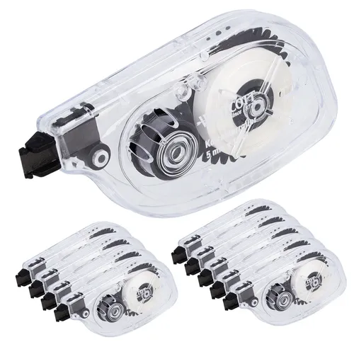 Korrekturroller seitliche Abrolltechnik 10x Korrekturmaus Korrekturroller weiß