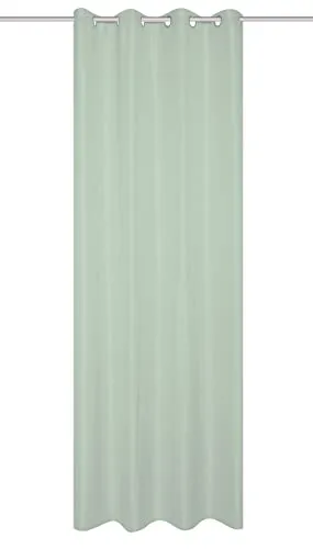 Home Basics SOFTY Ösenschal in grün von HOMEbasics