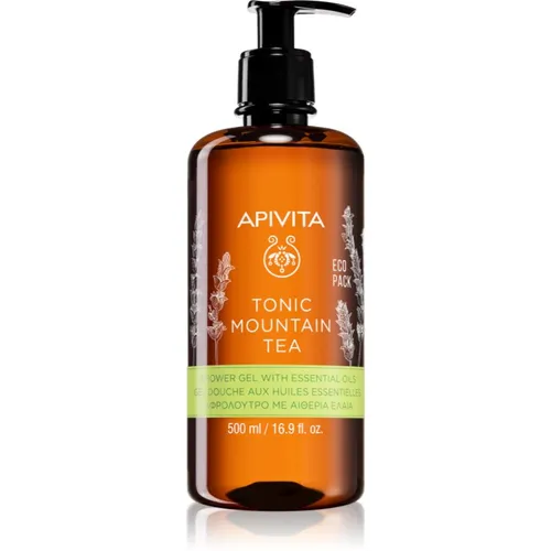 Produktbild Apivita Tonic Mountain Tea Tonifying Shower Gel tönendes Duschgel 500 ml