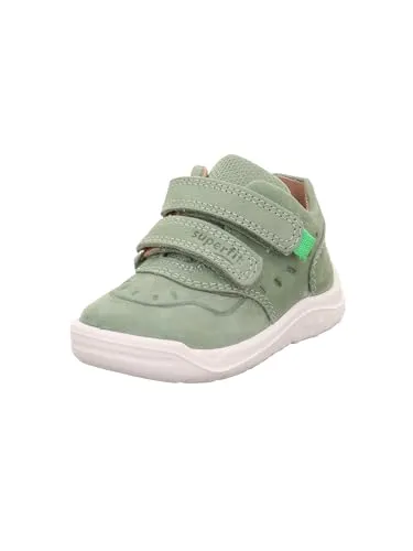 Superfit Unisex Lauflernschuh 1-000742-7500 in Grün - Bequemer Lauflernschuh aus Leder und Textil, ideal für die ersten Schritte. Mit Klettverschluss für einfaches An- und Ausziehen, bietet er optimalen Tragekomfort und Sicherheit.