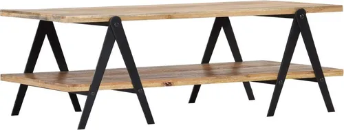 vidaXL Couchtisch aus massivem Mango-Holz 115x60x40 cm