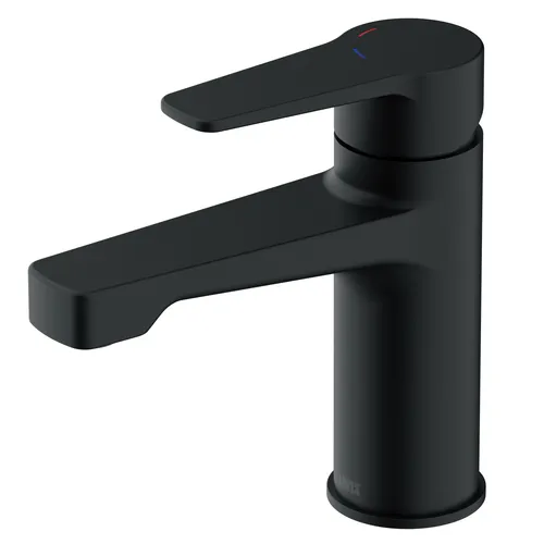 Lenz MOLA Waschtischarmatur 46010851 - Moderne Badarmatur mit innovativem Push to open Ventil für einfache Handhabung und Reinigung. Hohe Lebensdauer dank keramischer Kartusche und hygienische Sicherheit gemäß Trinkwasserverordnung.