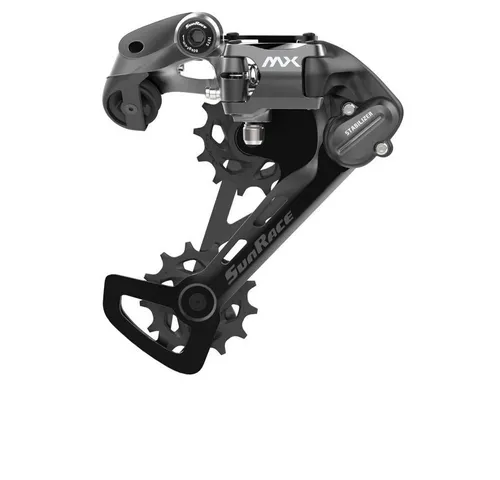 SunRace RDMX600 11s Schaltwerk medium - Gangschaltung für Gravel und MTB, bietet präzise Schaltvorgänge mit 11 Gängen und ist für Ketten bis 51 Zähne geeignet - ideal für anspruchsvolle Trails.