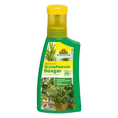 NEUDORFF BioTrissol GrünpflanzenDünger 250 ml Grünpflanzen Dünger Palmen Buchs