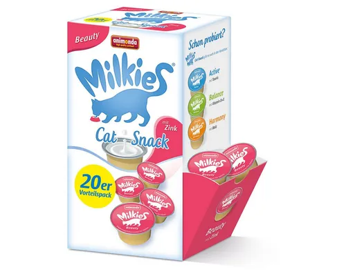 Animonda Milkie Beauty mit Zink 20 x 15 g, für: Katze