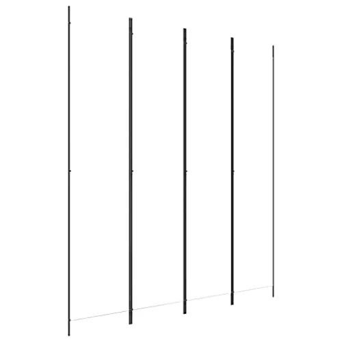 vidaXL 4-tlg. Paravent Weiß 200x220 cm - Paravent zur Raumteilung, sorgt für Privatsphäre und sieht stilvoll aus. Atmungsaktives, strapazierfähiges Material in Weiß, ideal für Schlafzimmer oder Wohnzimmer.