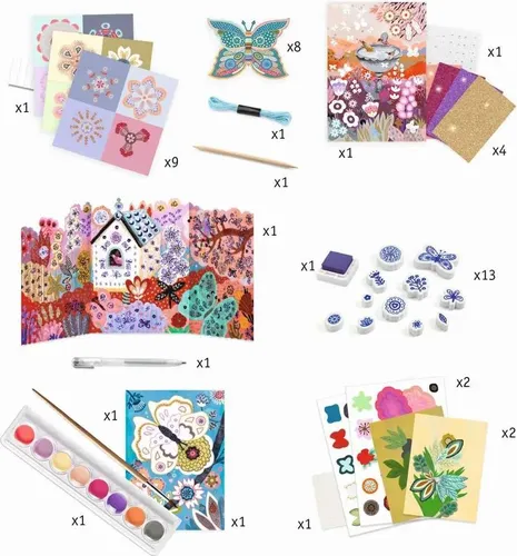 Multi-Activity Kit: Blumengarten - Spielzeug für Kinder von 6 - 10 Jahren, fördert Kreativität und Naturverständnis durch spielerisches Gärtnern.