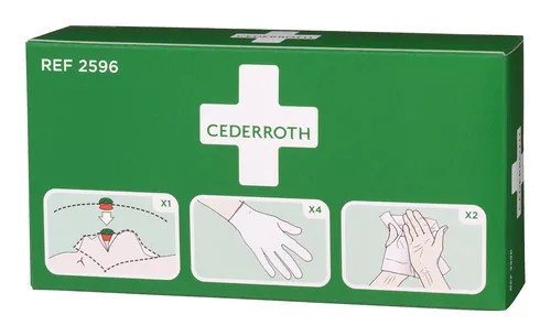 Erste-Hilfe-Koffer Grün von Cederroth