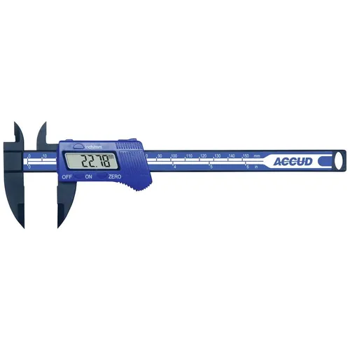 Accud 1599559 Digitaler Messschieber 150 mm