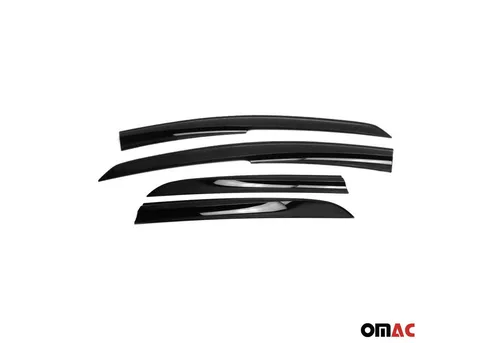 OMAC Lüftungsgitter 4x Windabweiser für Toyota Corolla 2007-2013 - Elegante Windabweiser für Toyota Corolla, aerodynamisch und einfach zu montieren. Witterungsbeständig und perfekt für eine individuelle Fahrzeuganpassung. Reduzieren Sie Windgeräusche und verbessern Sie Ihr Fahrerlebnis.