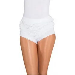 Orlob Kostüm Weißes Garde Rüschenhöschen für Kinder & Damen weiß L/XL | L/XL